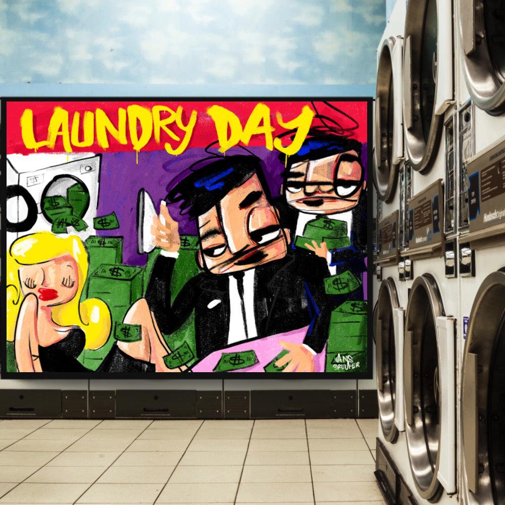Laundry day - Hans Breuker
