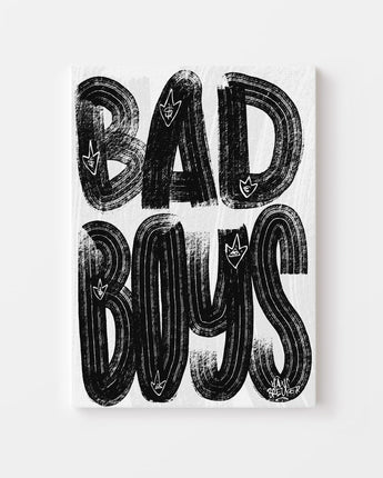 Letters Bad Boys - Hans Breuker