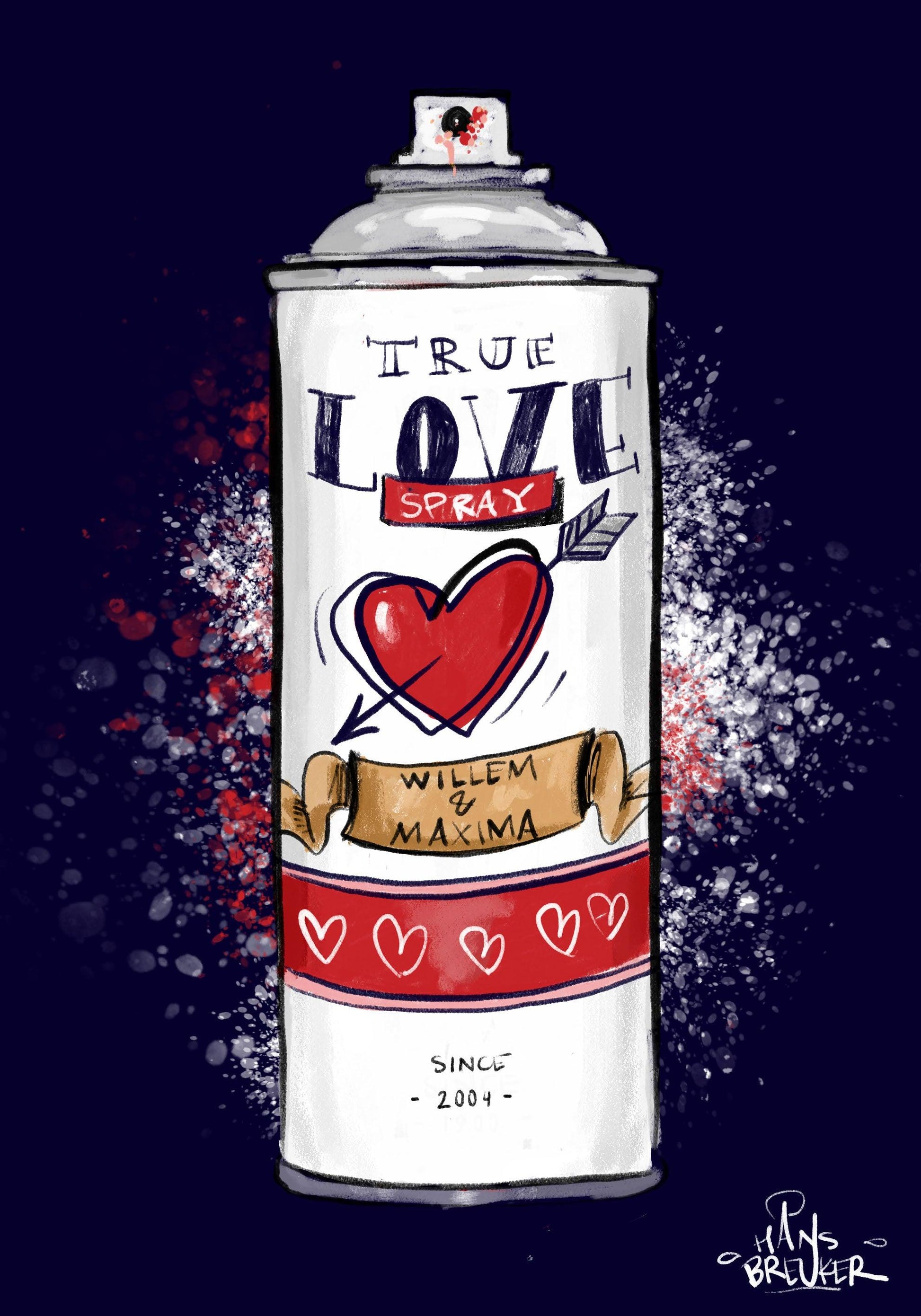 Love spray - Hans Breuker