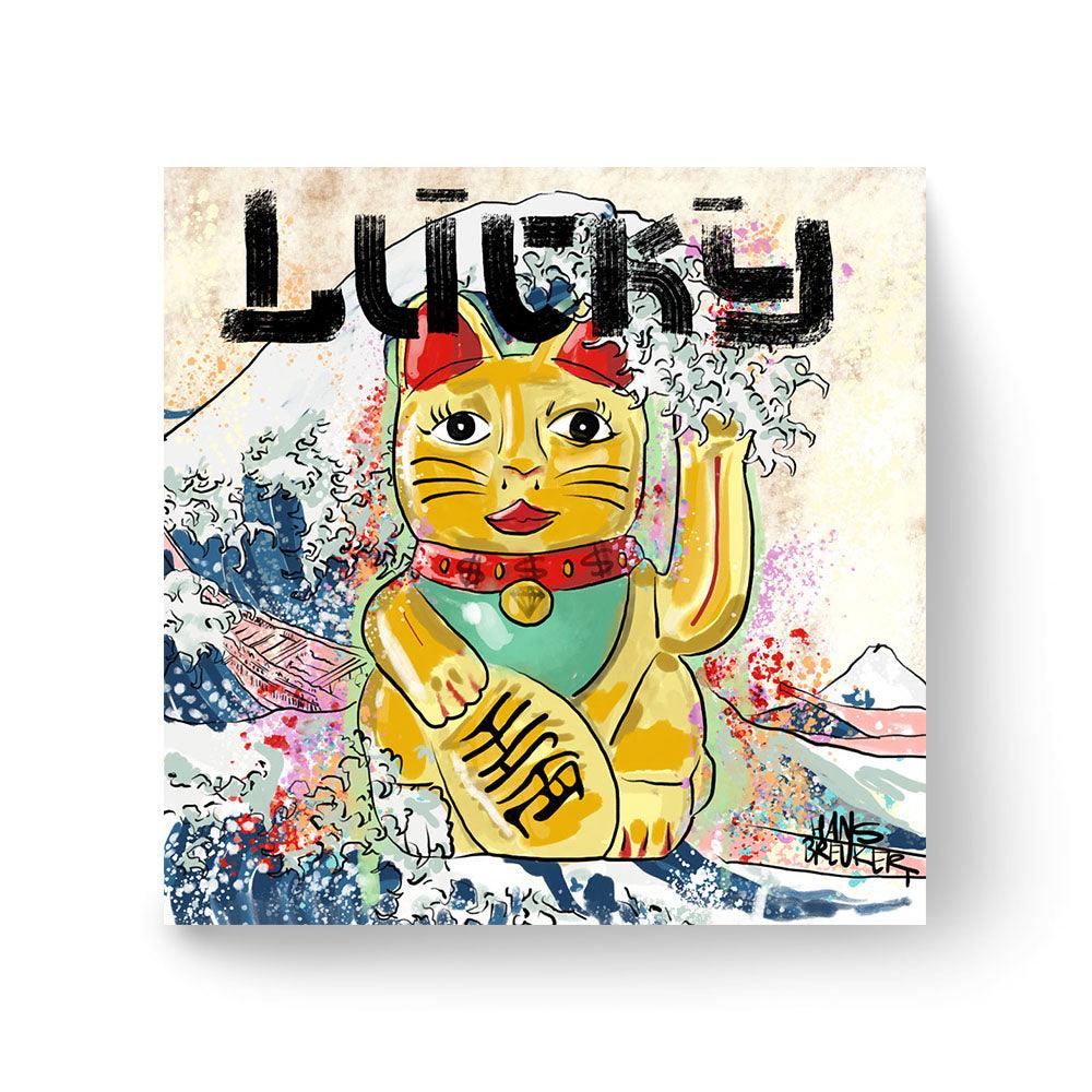 Lucky cat - Hans Breuker