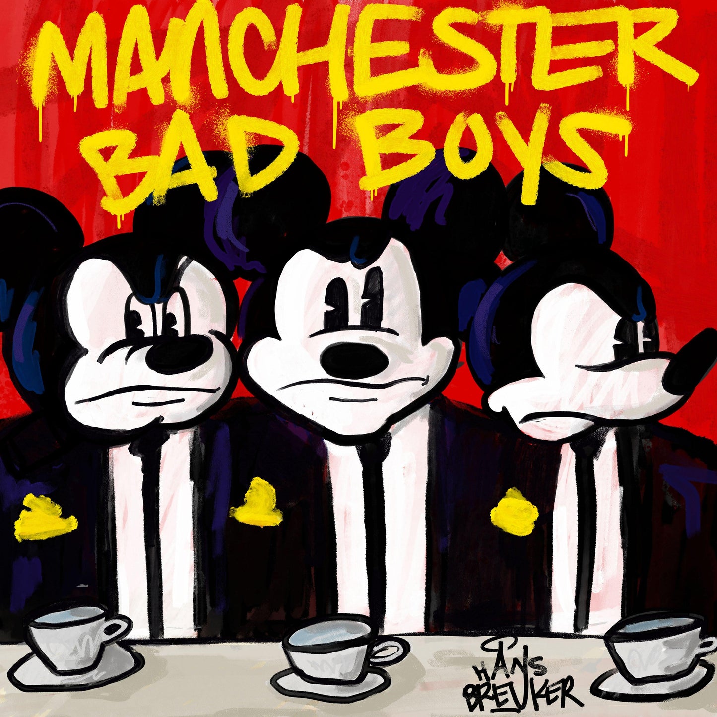 Manchester United Bad Boys - Hans Breuker