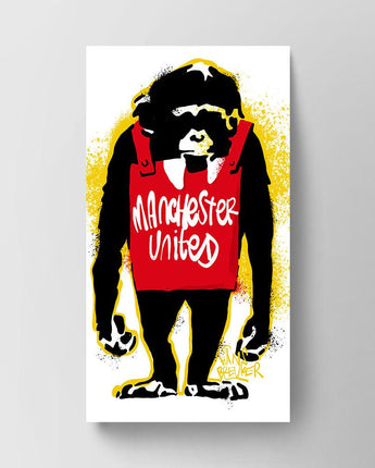 Manchester United monkey - Hans Breuker