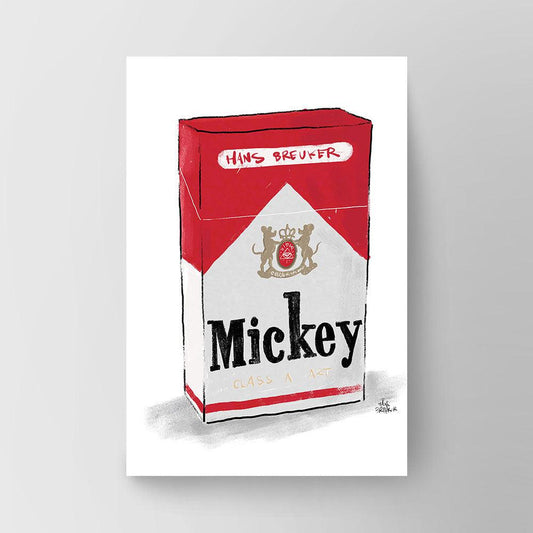 Mickey art in a box - Hans Breuker