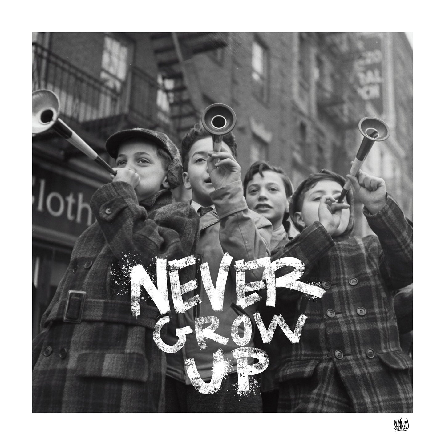Never grow up - Hans Breuker