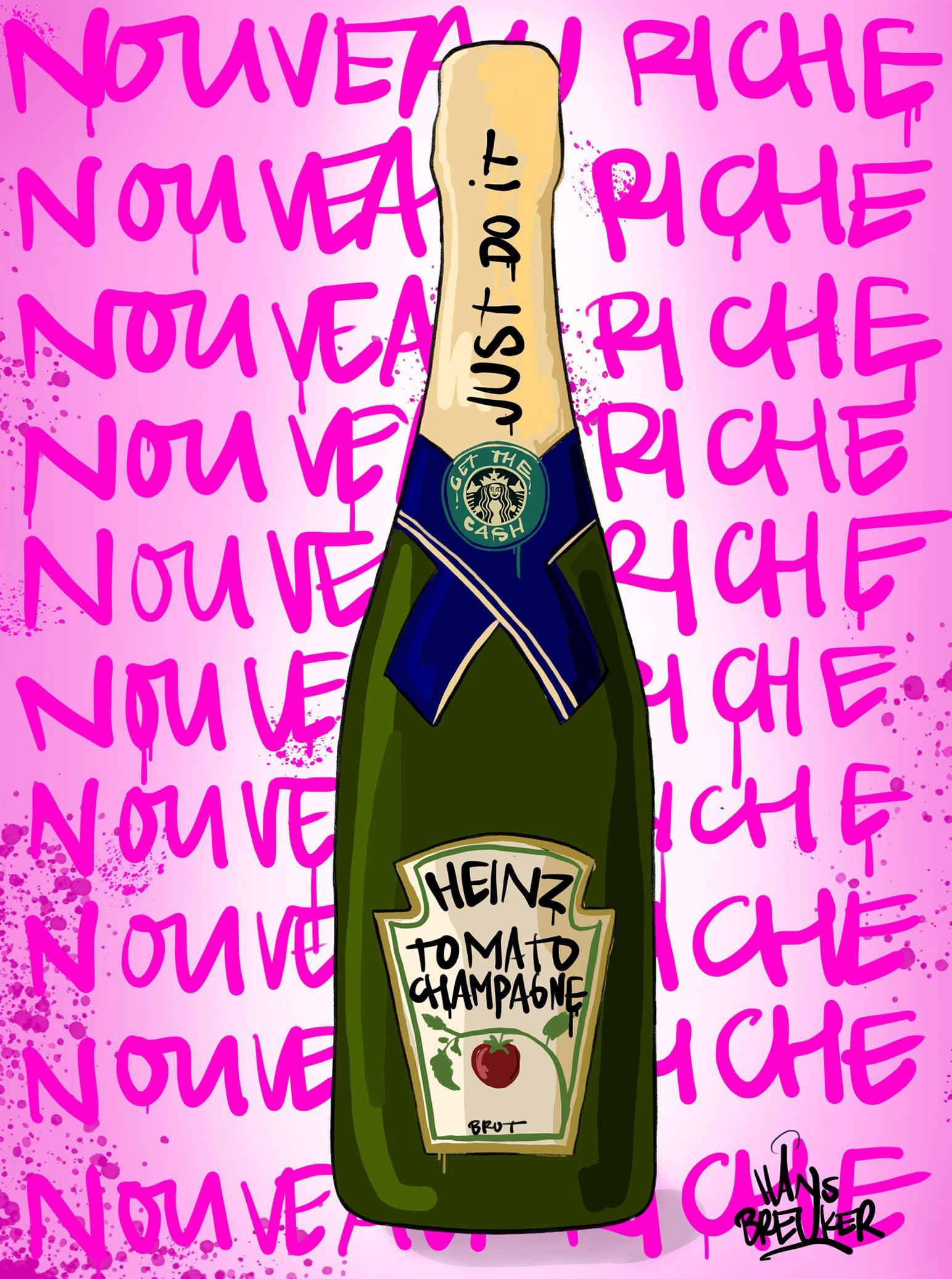 Neauveau Riche Nouveau Riche Logo Nouveau Riche Font By Illustration Ink · Creative
