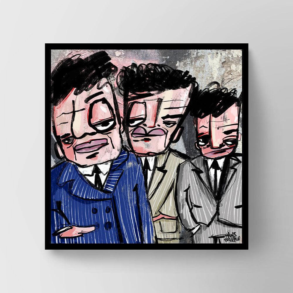 Pinstripe mobsters - Hans Breuker
