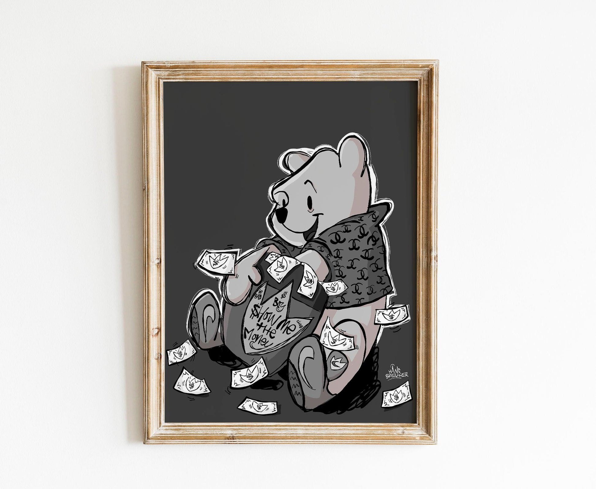 Pooh that's a lot of lovely moneys - Hans Breuker