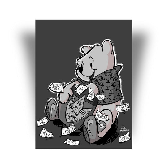 Pooh that's a lot of lovely moneys - Hans Breuker