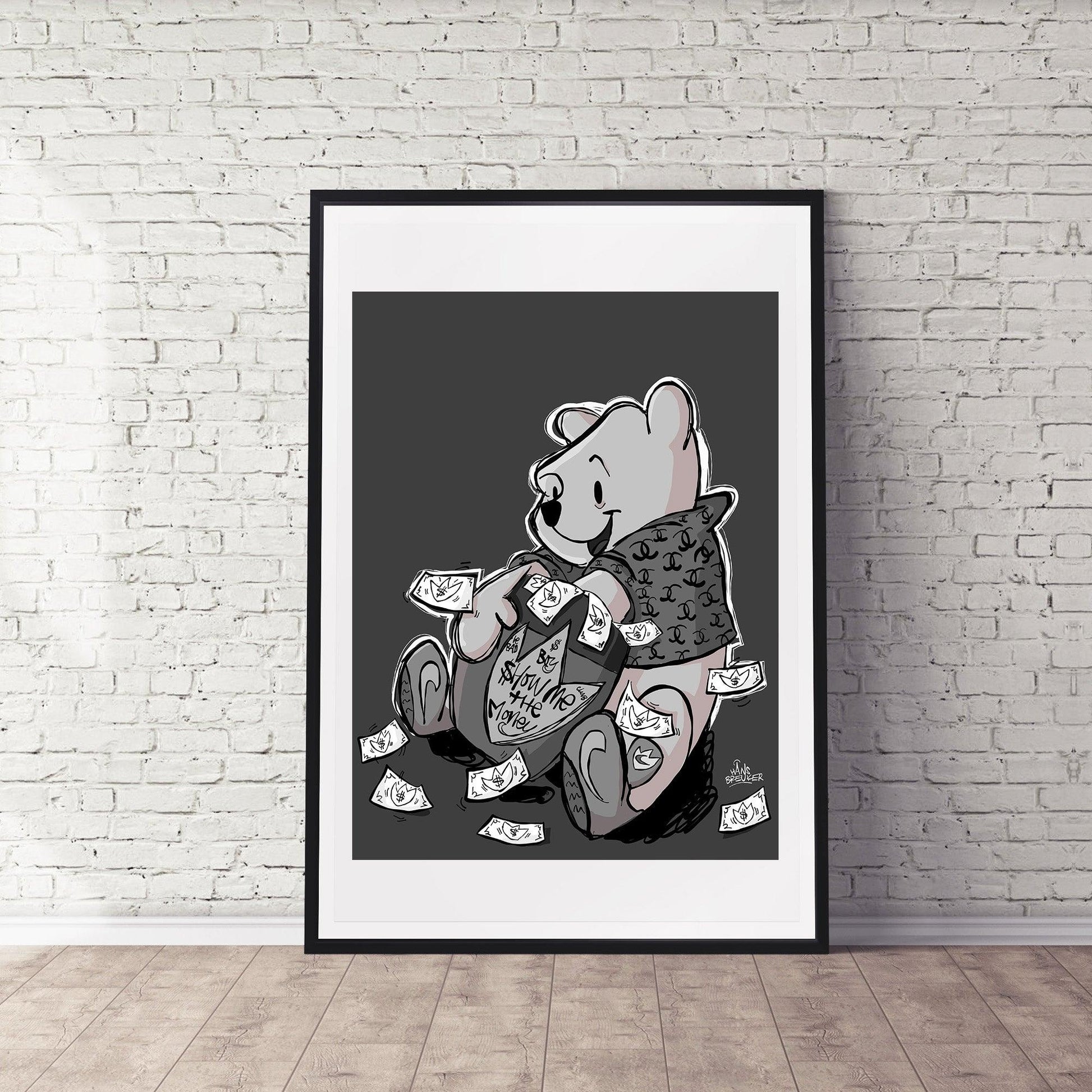 Pooh that's a lot of lovely moneys - Hans Breuker