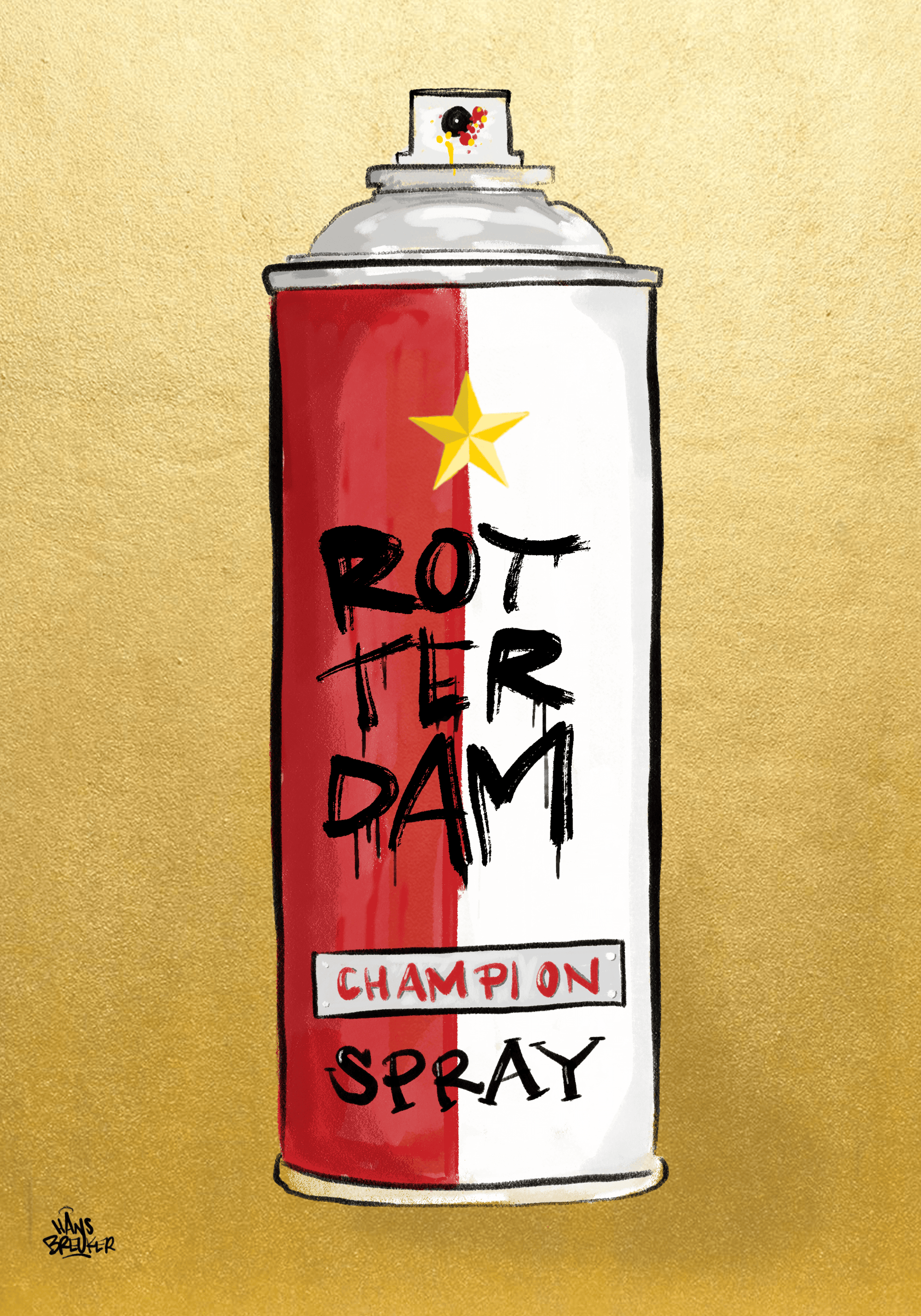 Rotterdam Champion spray - Hans Breuker