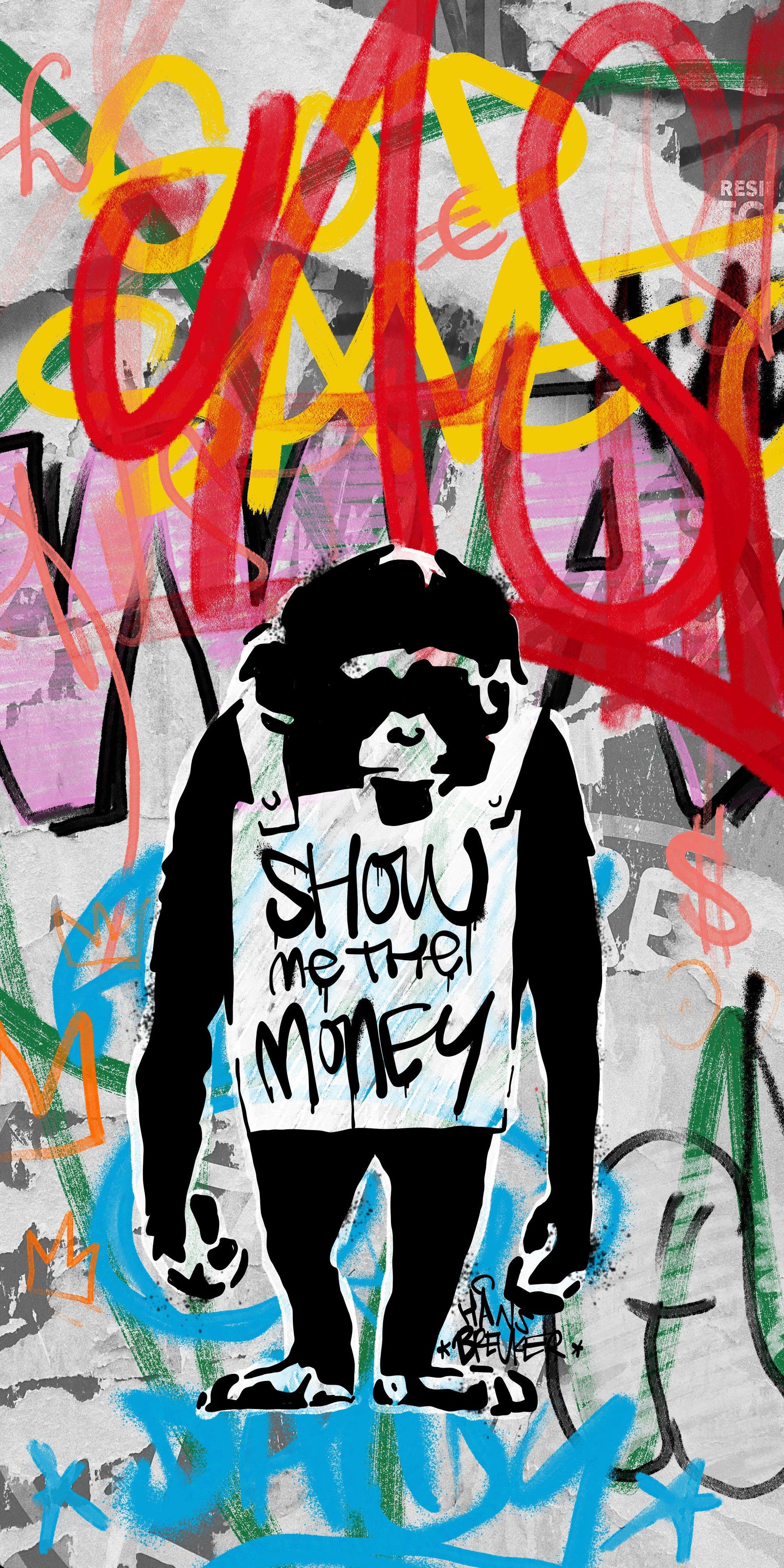 Show me the money ape - Hans Breuker