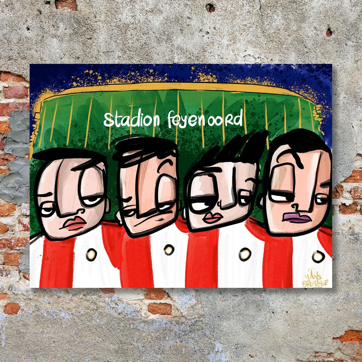 Stadion Feyenoord, De kuip - Hans Breuker