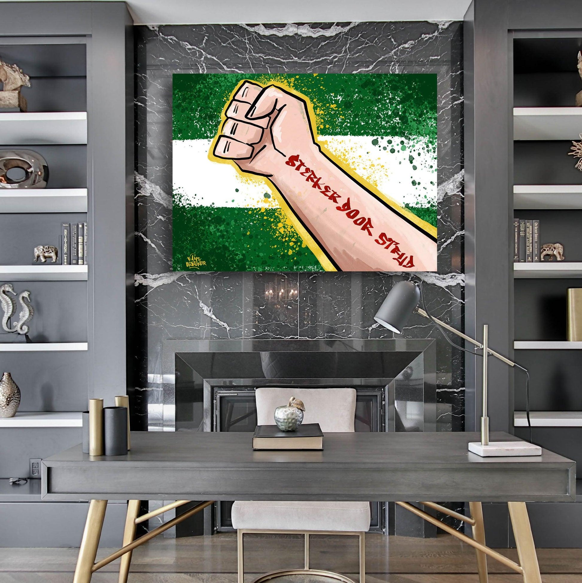 Sterker door strijd - Hans Breuker