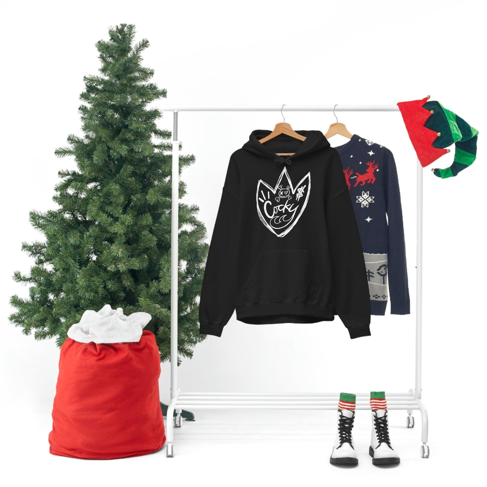 Cocky hoodie door Hans Breuker - Hans Breuker
