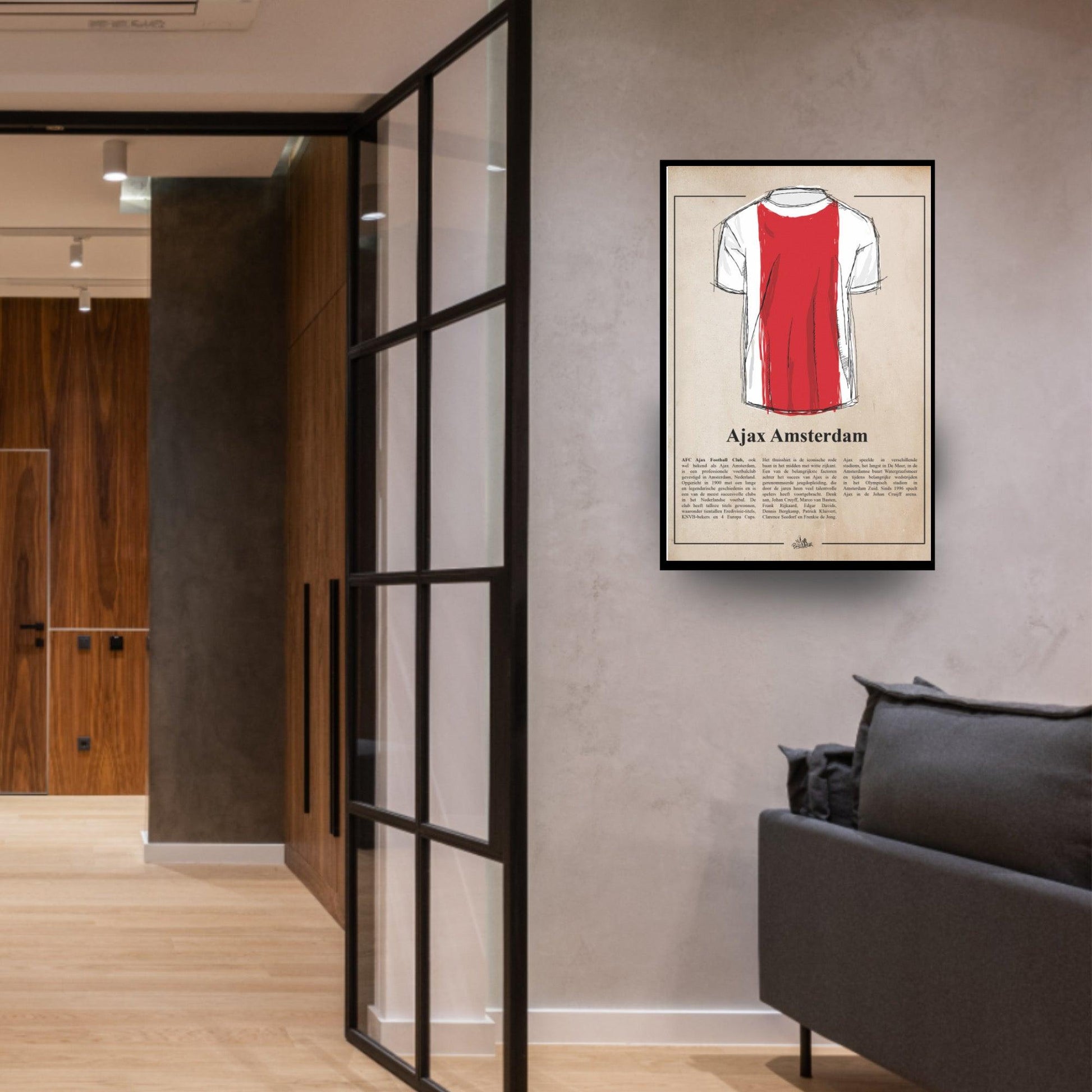 Het Amsterdam Ajax shirt - Hans Breuker