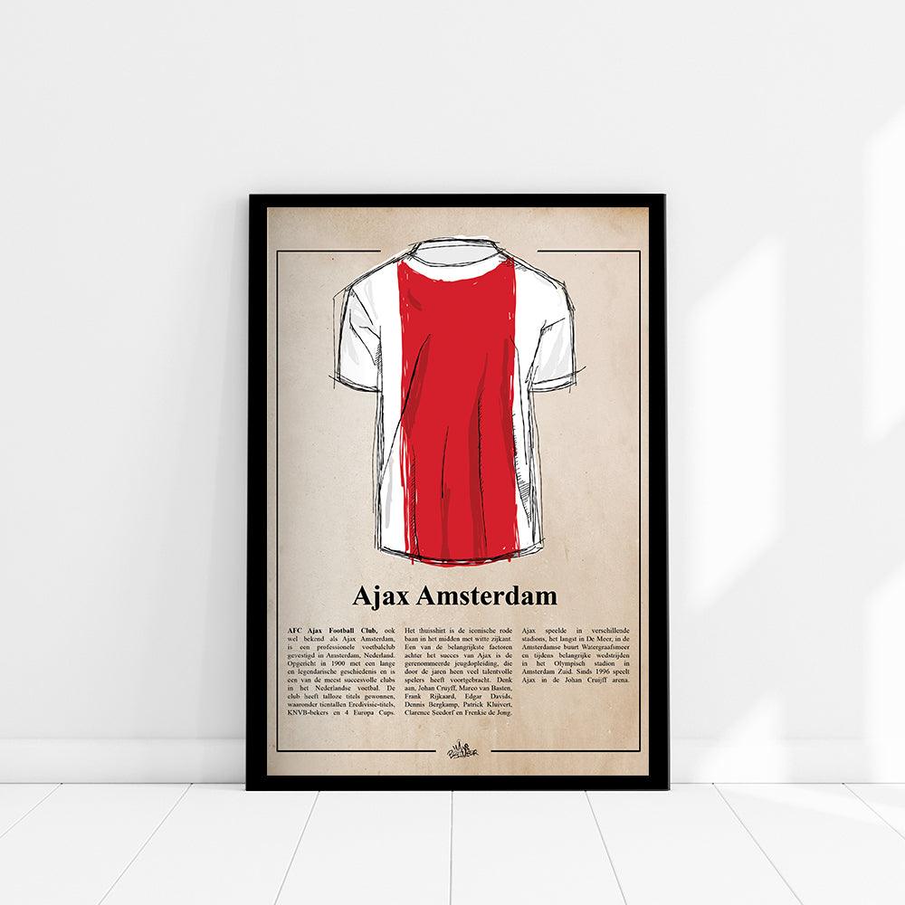 Het Amsterdam Ajax shirt - Hans Breuker