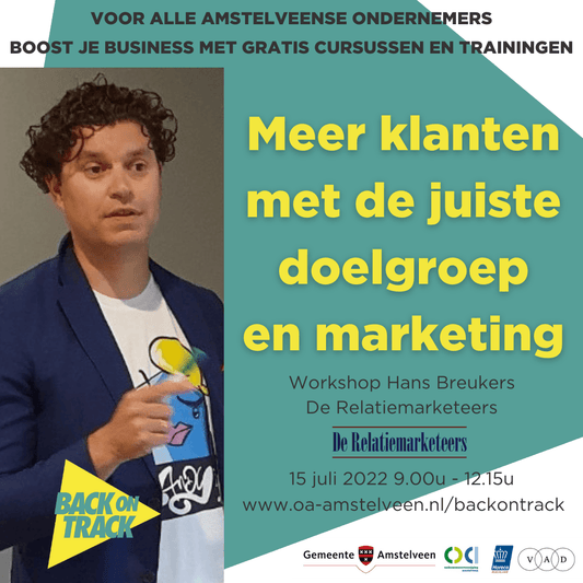 Marketing coaching sessie. Amstelveen - Hans Breuker