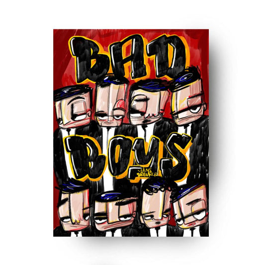 Bad Boys art - Hans Breuker