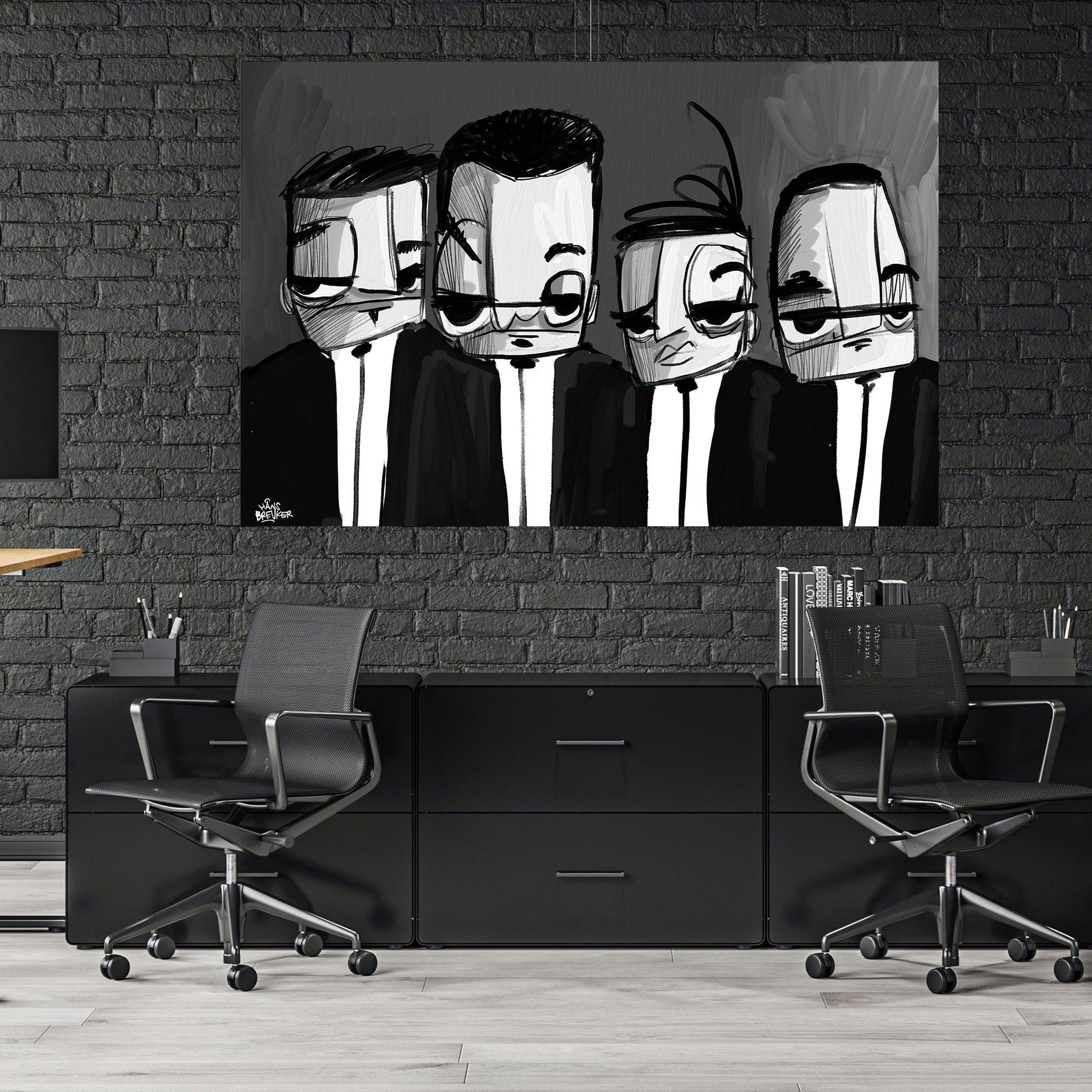 Zwart witte gangsters - Hans Breuker