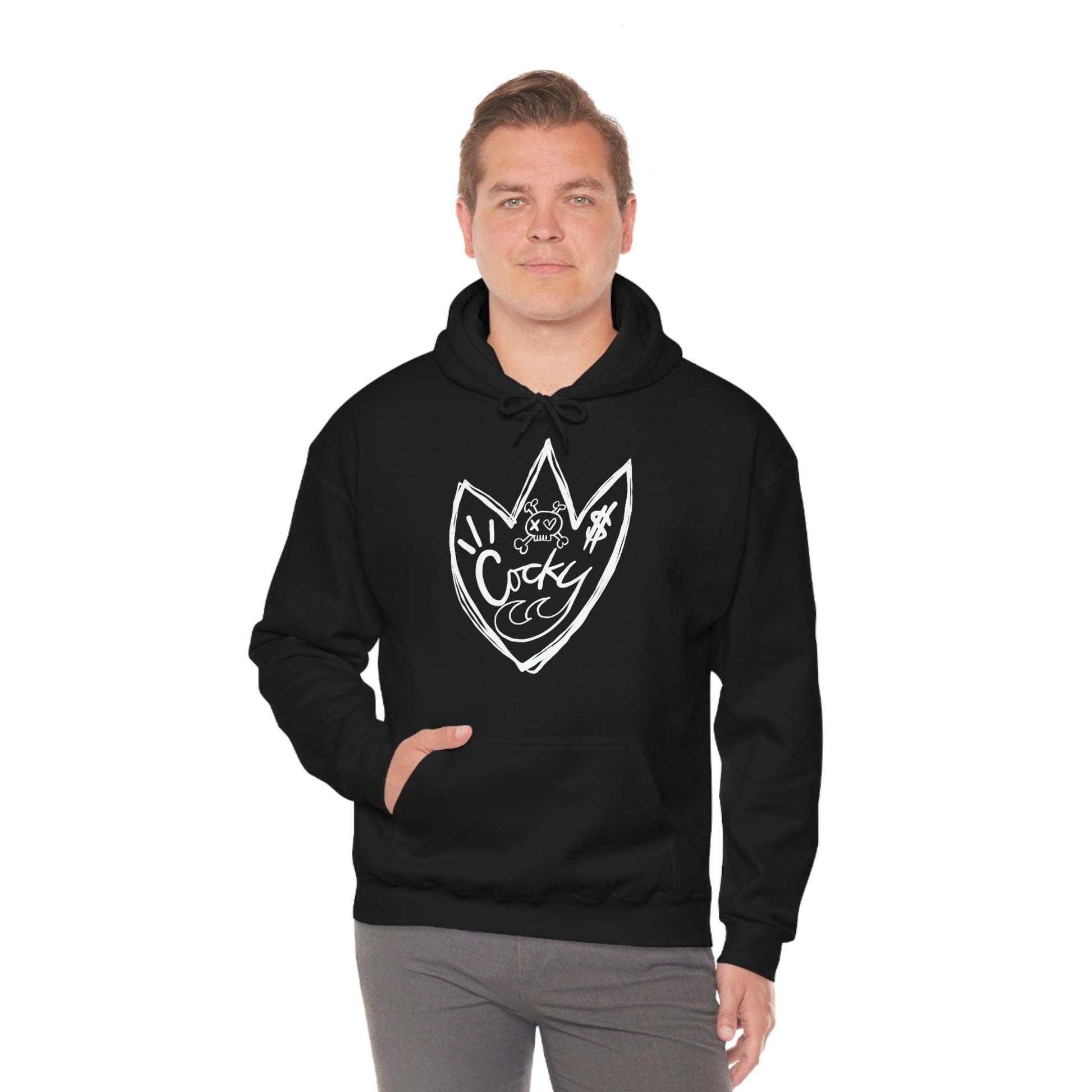 Cocky hoodie door Hans Breuker - Hans Breuker