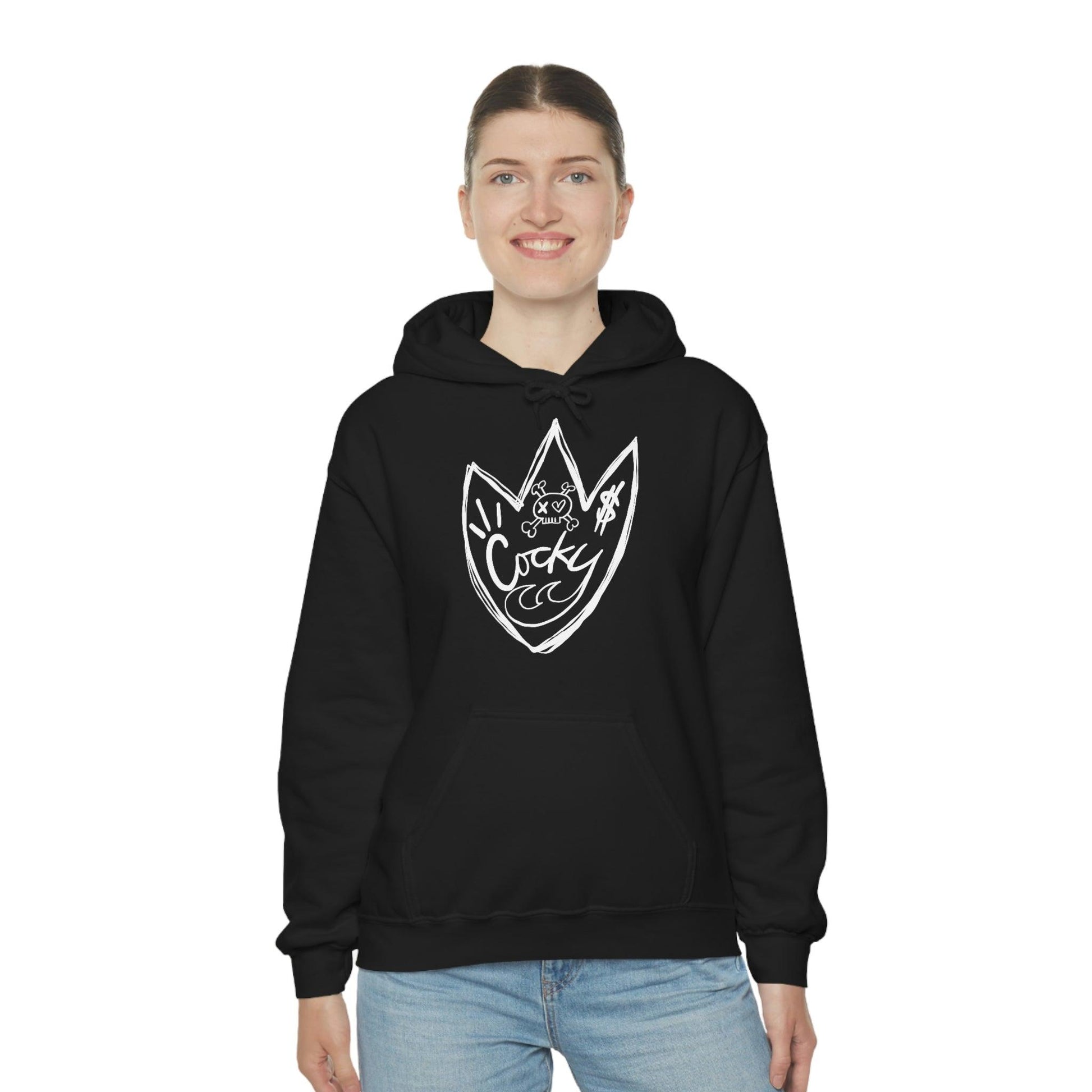 Cocky hoodie door Hans Breuker - Hans Breuker