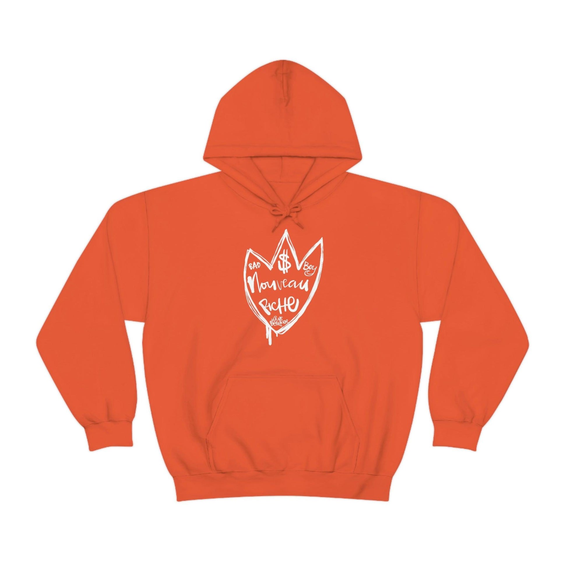 Noveau Riche: Le Bad Boy club hoodie by Hans Breuker - Hans Breuker
