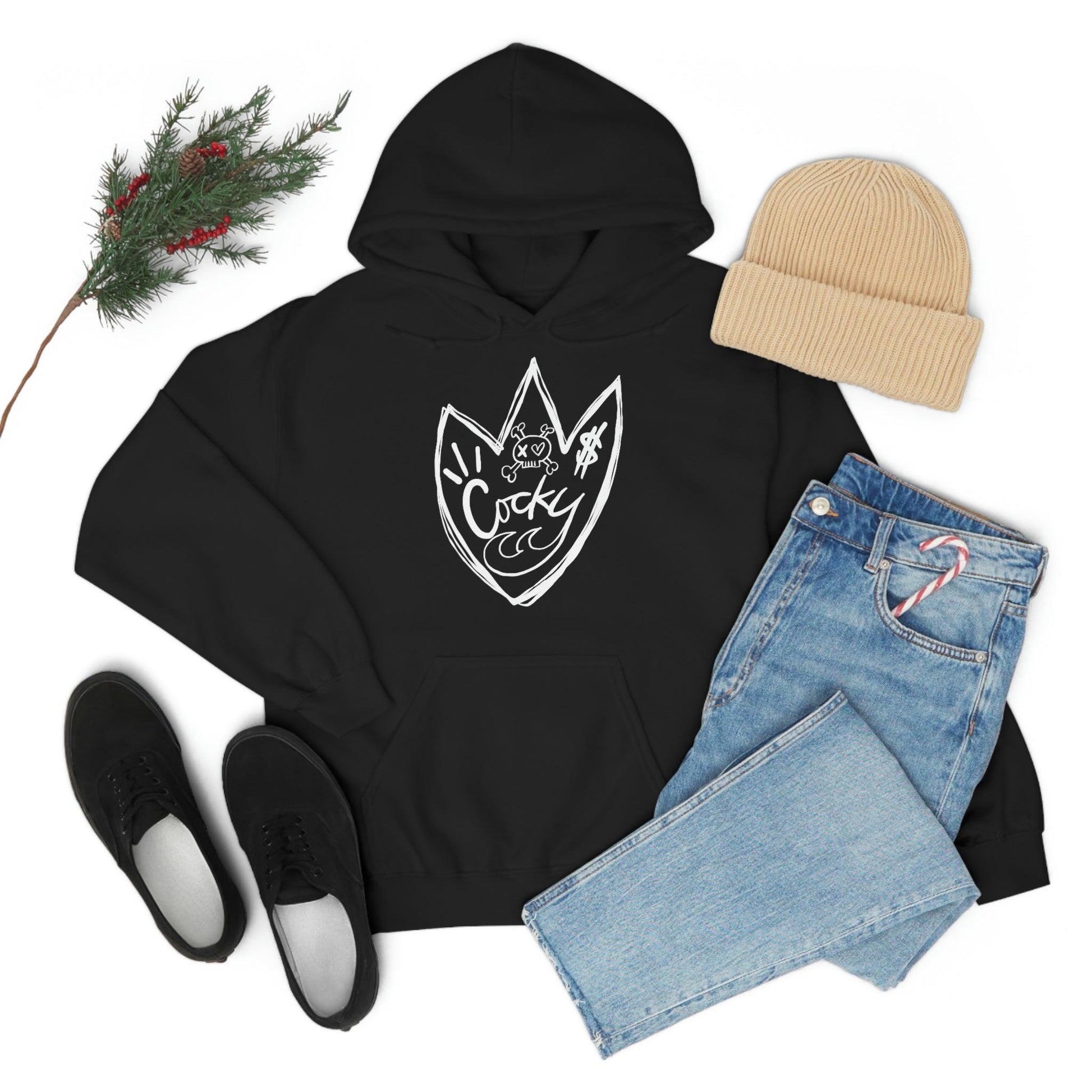 Cocky hoodie door Hans Breuker - Hans Breuker