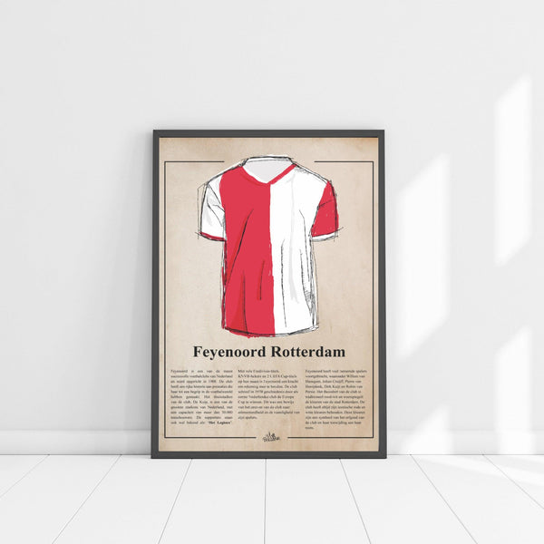 Feyenoord shirt poster