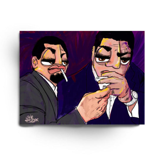 Yakuza boss smoking - Hans Breuker